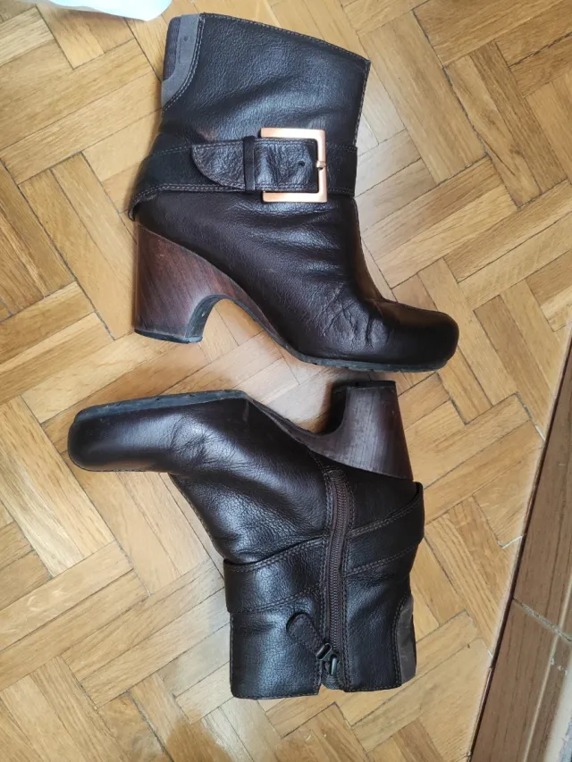 Botines Clark Marrones Talla 39