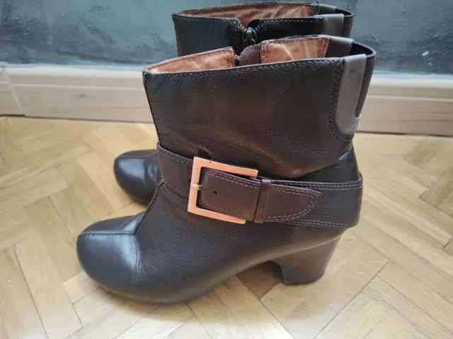 Botines Clark Marrones Talla 39