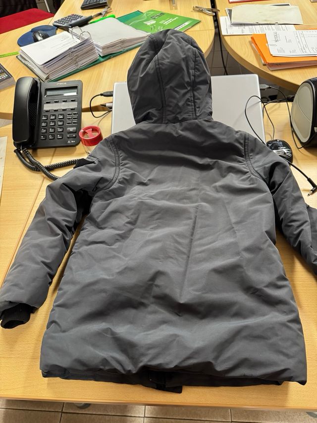 Giacca piumino bambino 7/8 anni