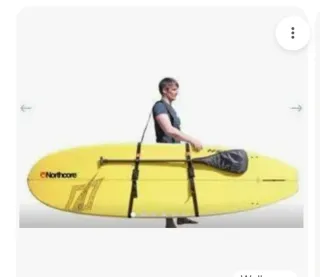 Imbracatura per il trasporto di tavole da surf/paddle