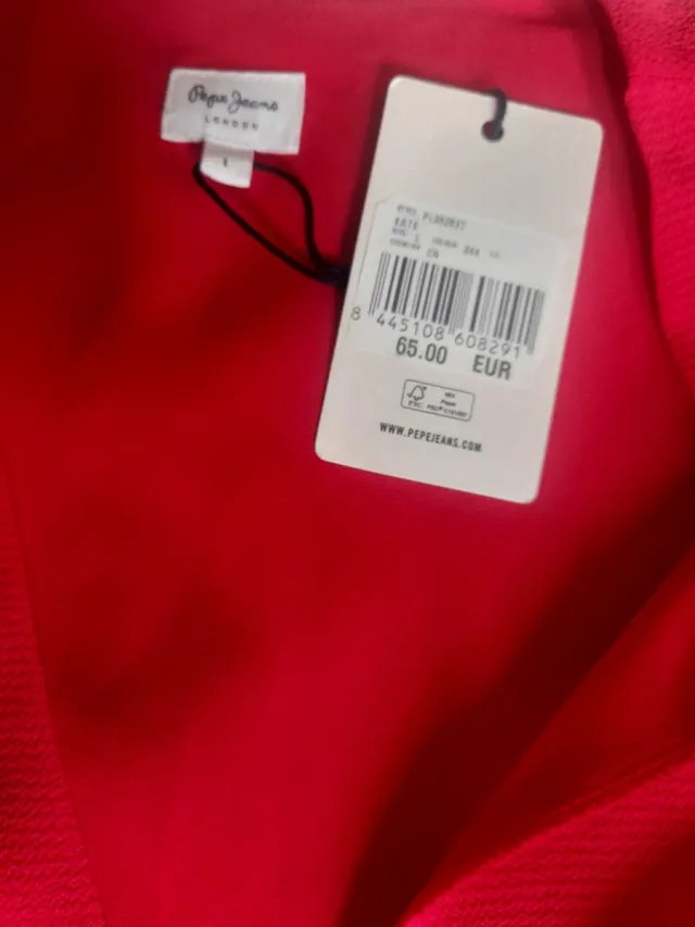 Vestido Rojo Pepe Jeans