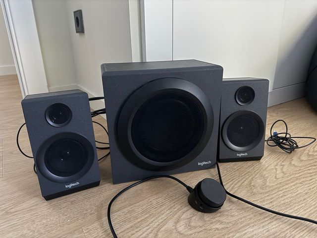 Altavoces Logitech Negro/Gris