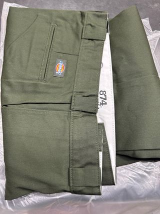 Pantalón Dickies 874 Verde Talla 36/34