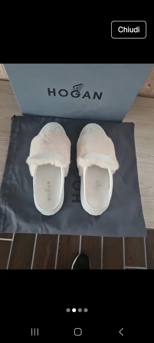 Hogan donna beige tg 37