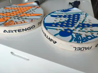 Juego 2 Palas Padel Top Life 33 con bolsa grande