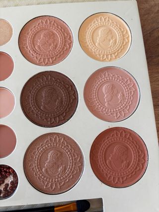 Palette Trucchi Occhi Marrone Oro