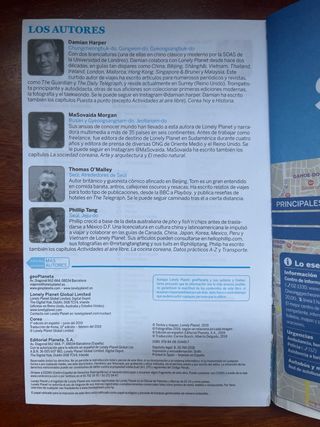 Libro Lonely Planet Corea
