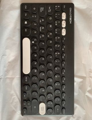 Teclado Owlotech Bluetooth Negro