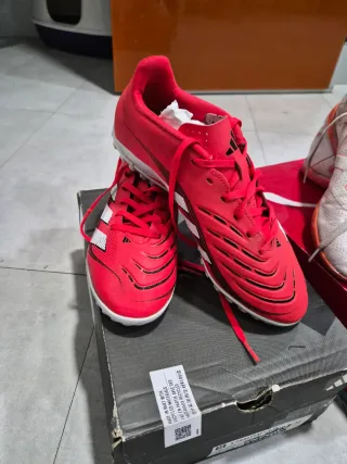 Lote bambas futbol,  3 pares adidas y puma