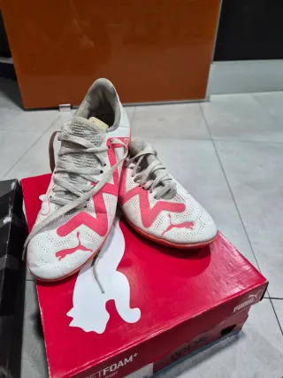 Lote bambas futbol,  3 pares adidas y puma