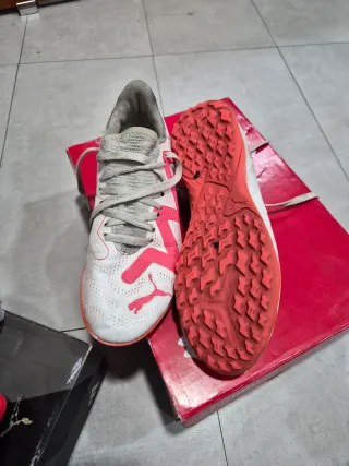 Lote bambas futbol,  3 pares adidas y puma