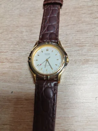 Reloj Racer Mujer Marrón y Dorado