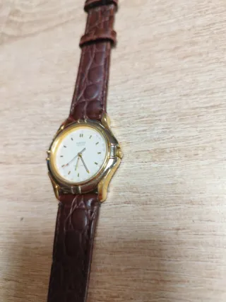 Reloj Racer Mujer Marrón y Dorado