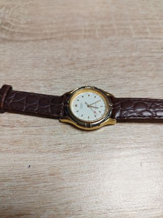 Reloj Racer Mujer Marrón y Dorado