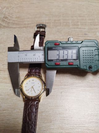 Reloj Racer Mujer Marrón y Dorado