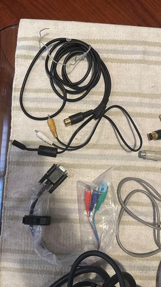 Lote Varios Cables AV, SCART, S-Video