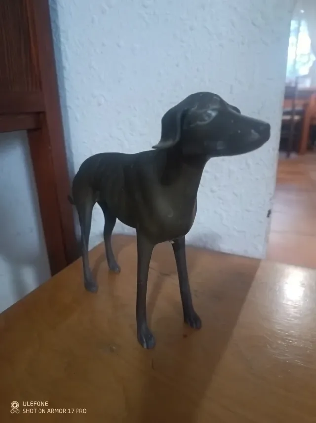 Figura Galgo Inglés Bronce