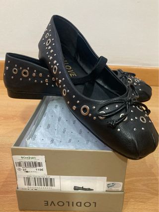 Bailarinas Lodi Love Negras Talla 37