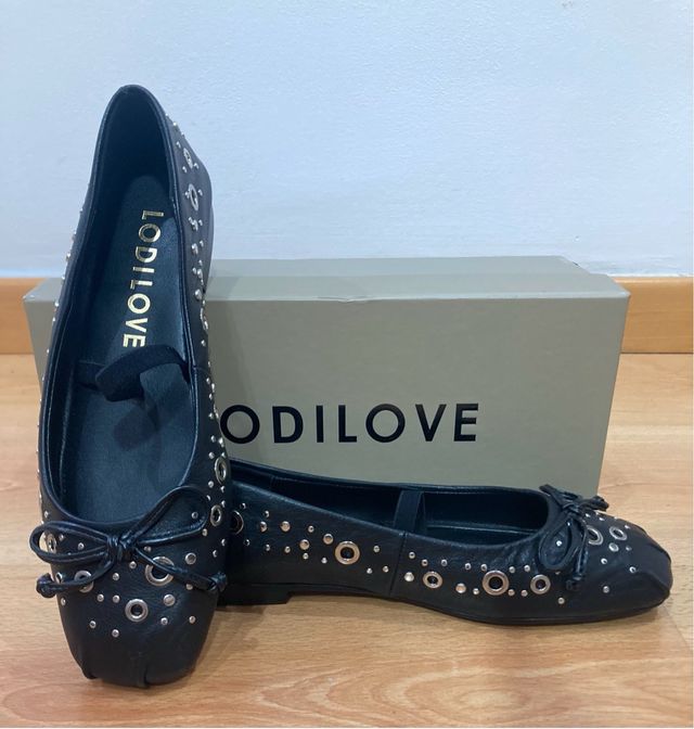 Bailarinas Lodi Love Negras Talla 37