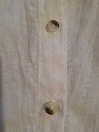 Camisa blanca manga larga mujer XXL