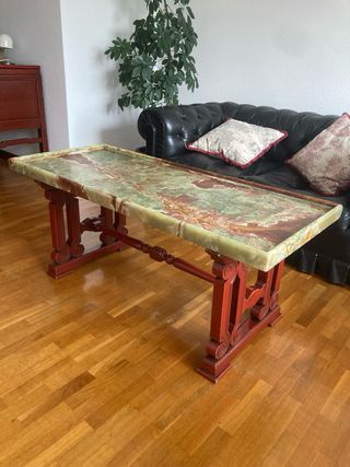 Mesa de centro Ónix Colonial oriental clásico 