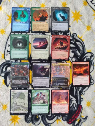 Lote Cartas Magic El Señor de los Anillos MTG