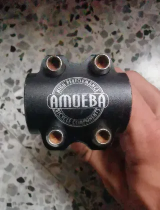 Potencia Amoeba 100mm 25.4 Negro