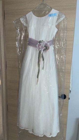 Vestido de comunión con accesorios