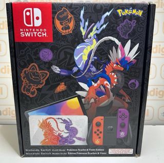 Nintendo Switch OLED Ed. Pokémon Escarlata/Púrpura