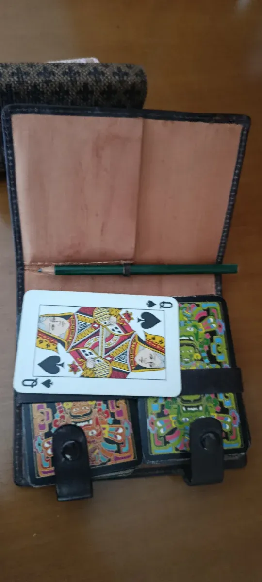 Cartas antiguas bara española fornier y de póquer