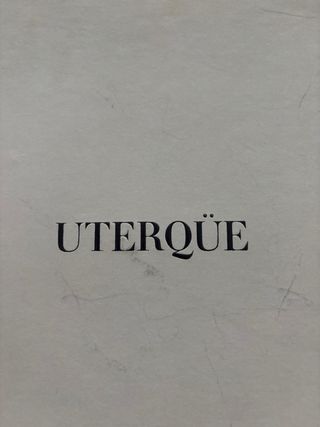 Zapato tacón Uterque ante negro
