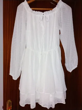 Vestido blanco L