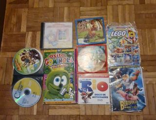 Lote DVDs Infantiles: Osito Gominola, Rio, y más