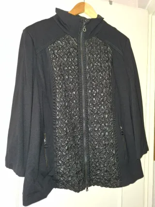 Chaqueta negra mujer