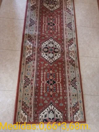 Alfombra de pasillo estilo persa