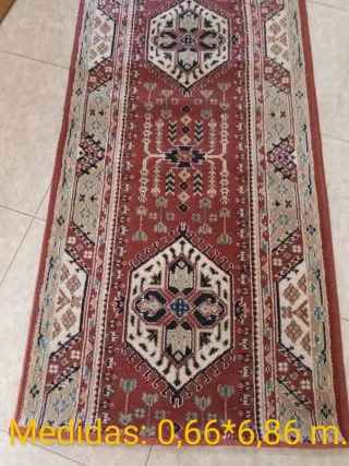 Alfombra Pasillo Diseño Persa 0,66x6,86m