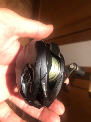 Carrete Pesca Casting Shimano Casitas151HG+caña