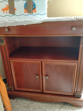 Mueble TV madera marrón
!!!urge vender!!