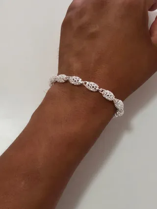 Pulsera de Plata 925 de 18/20 - Estulo Barril