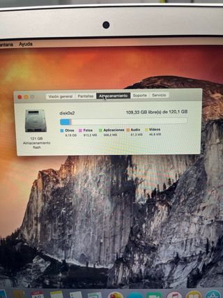 MacBook Air 13 2015 Plata