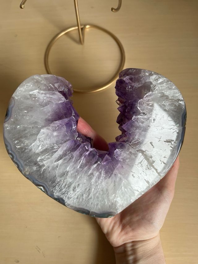 Corazón de Amatista Grande