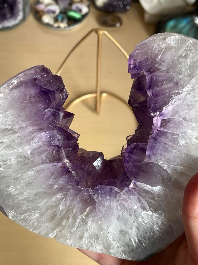 Corazón de Amatista Grande