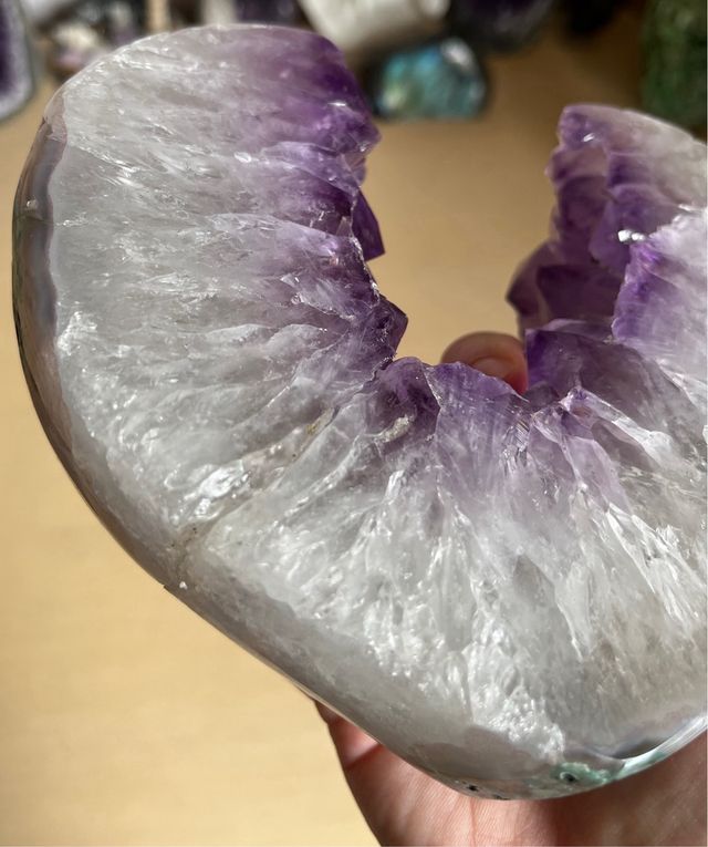 Corazón de Amatista Grande