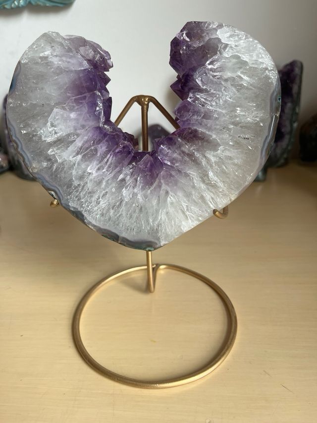 Corazón de Amatista Grande