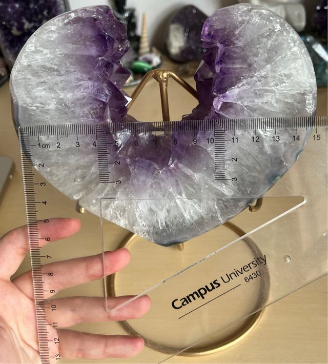 Corazón de Amatista Grande