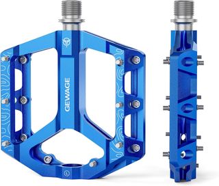 Pedali piatti GEWAGE MTB blu