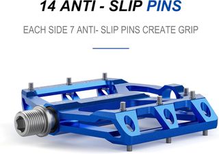 Pedali piatti GEWAGE MTB blu
