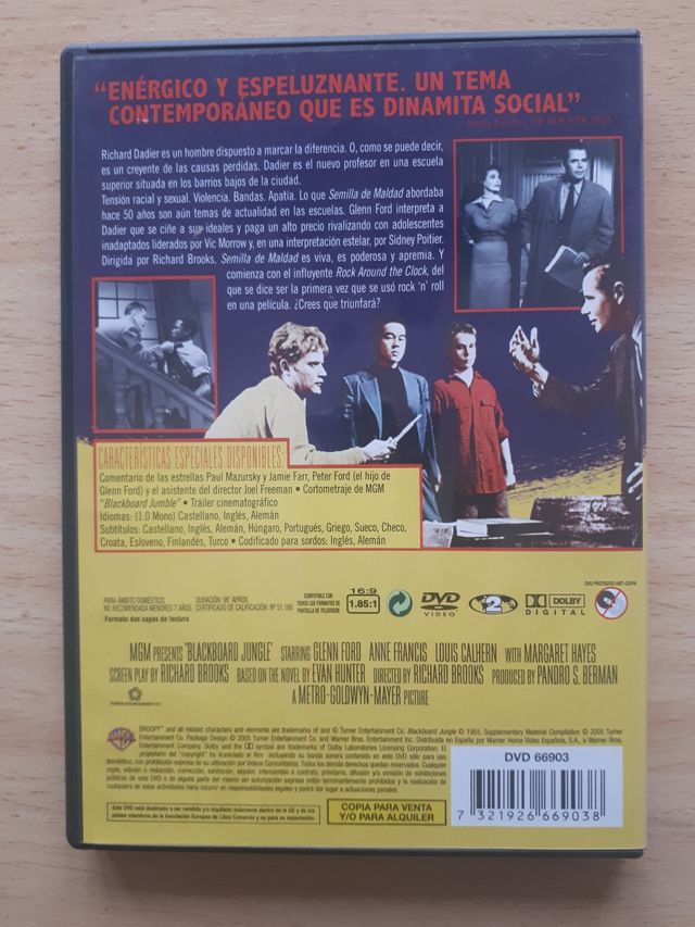 Semilla de Maldad DVD Español