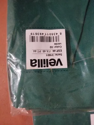 Chaqueta polar verde militar