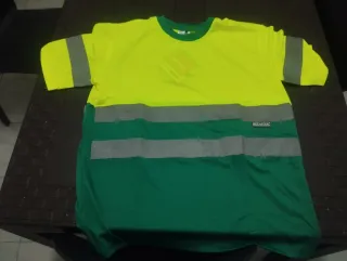 Chaqueta polar verde militar